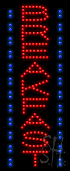 Breakfast Animated Led Sign