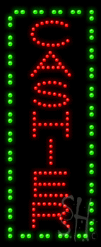 Cashier Animated Led Sign