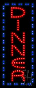 Dinner Animated Led Sign