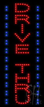 Drive Thru Animated Led Sign