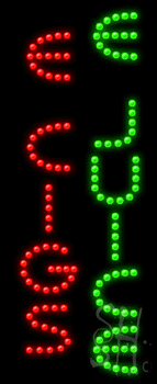 E Cigs E Juice Animated Led Sign