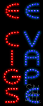 E Cigs E Vape Animated Led Sign