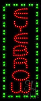 Eyebrow Animated Led Sign