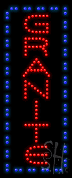 Granite Animated Led Sign