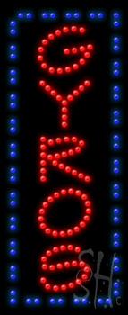 Gyros Animated Led Sign