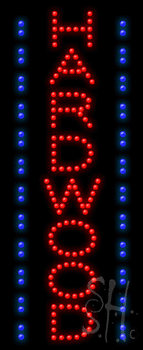 Hardwood Animated Led Sign