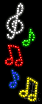 Music Animated Led Sign