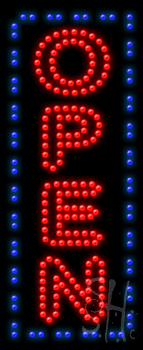 Open Animated Led Sign