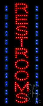 Restroom Animated Led Sign