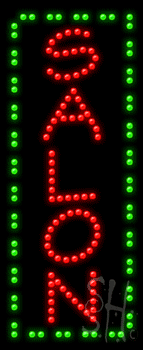 Salon Animated Led Sign