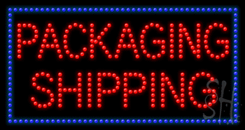 Packaging Shipping Animated Led Sign