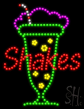 Shakes Animated Led Sign