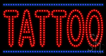 Tattoo Animated Led Sign