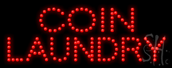 Coin Laundry Led Sign