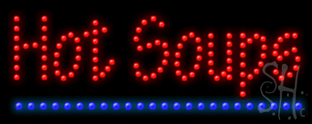 Hot Soups Led Sign