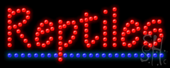 Reptiles Led Sign