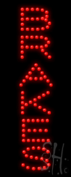 Brakes Led Sign