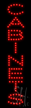 Cabinets Led Sign