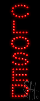Closed Led Sign