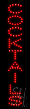 Cocktails Led Sign
