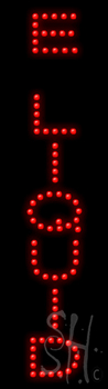 E Liquid Led Sign