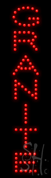Granite Led Sign