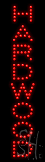 Hardwood Led Sign