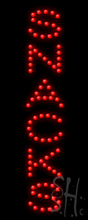 Snacks Led Sign