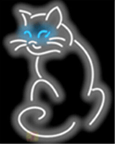 Cat Home Special Neon Sign
