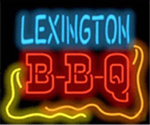 Lexington Bbq Barbecue Neon Sign
