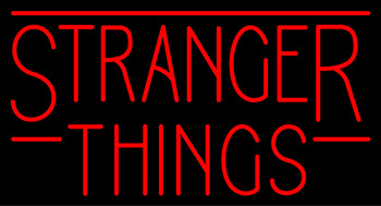 Stranger Things Logo Neon Sign 1