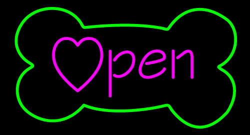 Custom Open Neon Sign 2