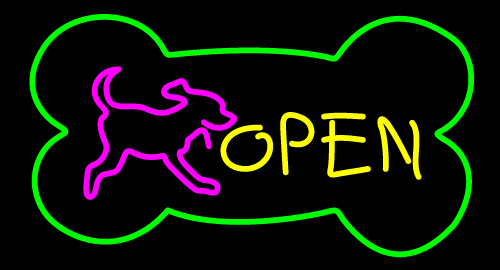 Custom Open Neon Sign 7