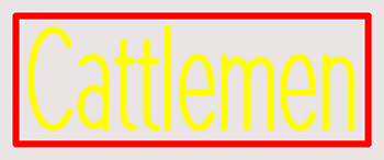 Custom Cattlemen Neon Sign 6