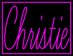 Custom Christie Neon Sign 5