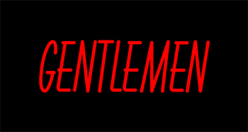 Custom Gentlemen Neon Sign 3