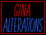 Custom Gina Alterations Neon Sign 1
