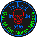 Custom Out Of The Norm Tattoos Neon Sign 3
