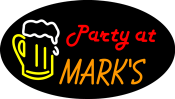 Custom Party At Neon Sign 2