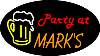 Custom Party At Neon Sign 8
