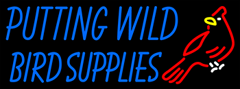 Custom Putting Wild Bird Supplies Neon Sign 4