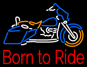 Custom Schaefer Cave Born To Ride Neon Sign 18