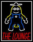 Custom The Lounge Neon Sign 3