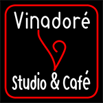 Custom Vinadore V Cafe And Studio Neon Sign 6