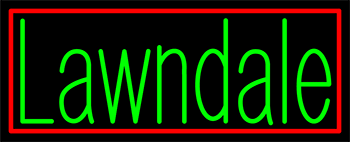 Custom Lawndale Neon Sign 1