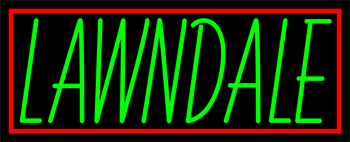 Custom Lawndale Neon Sign 2